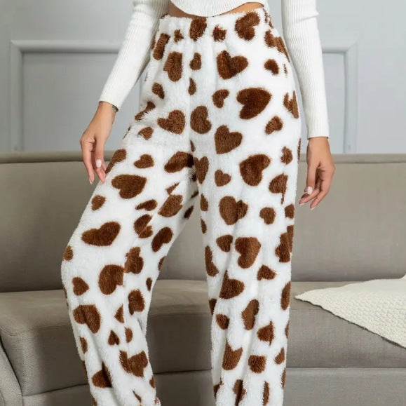 Rosgrove | Women - Cozy Print Fleece Trousers