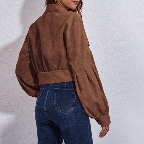 Rosgrove | Women - Blouson Jacket - Wide Sleeve Design
