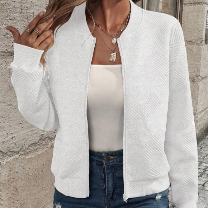 Rosgrove | Women - Structured Bomber Jacket - Casual Style