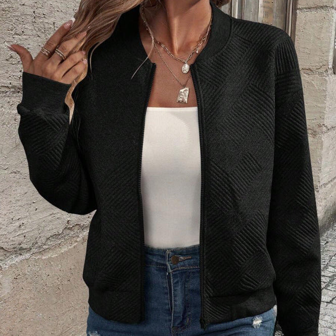 Rosgrove | Women - Structured Bomber Jacket - Casual Style