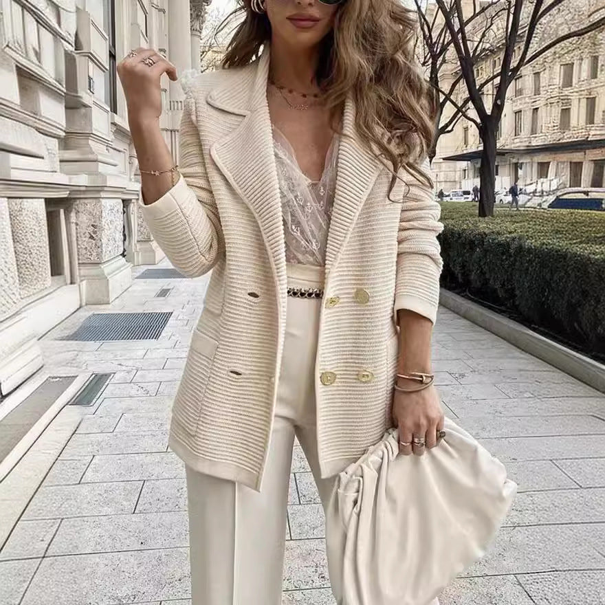 Rosgrove | Women - Stylish Blazer with Classic Button Details