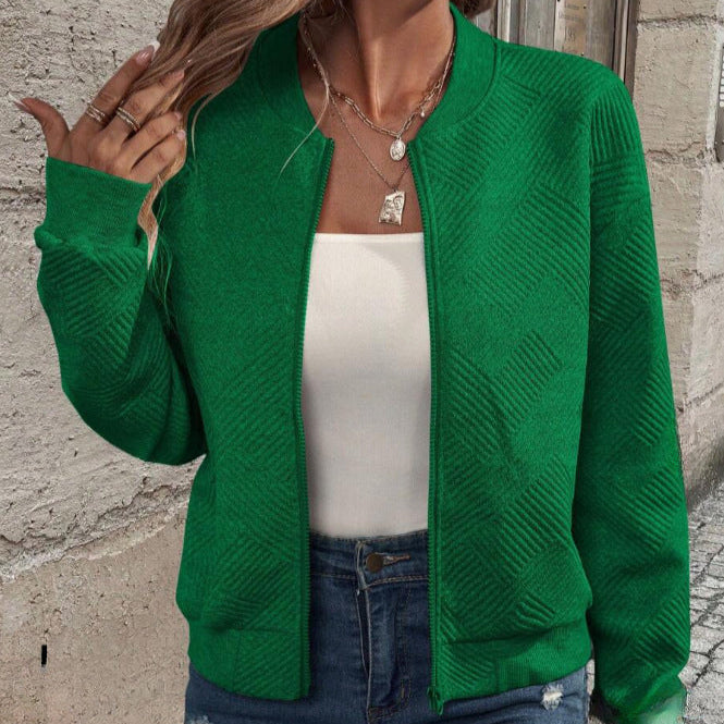 Rosgrove | Women - Structured Bomber Jacket - Casual Style