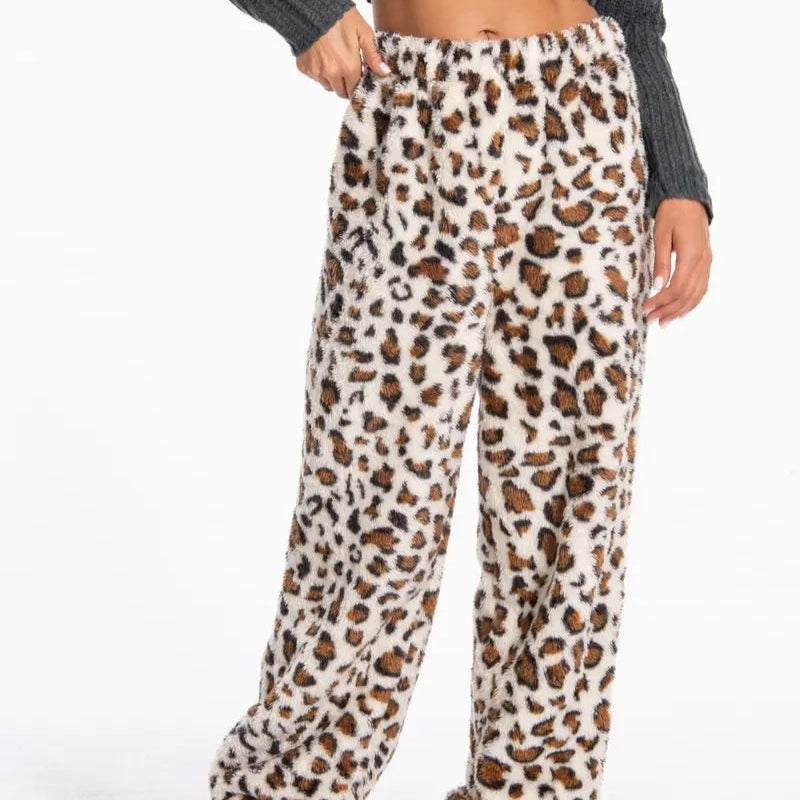 Rosgrove | Women - Cozy Print Fleece Trousers
