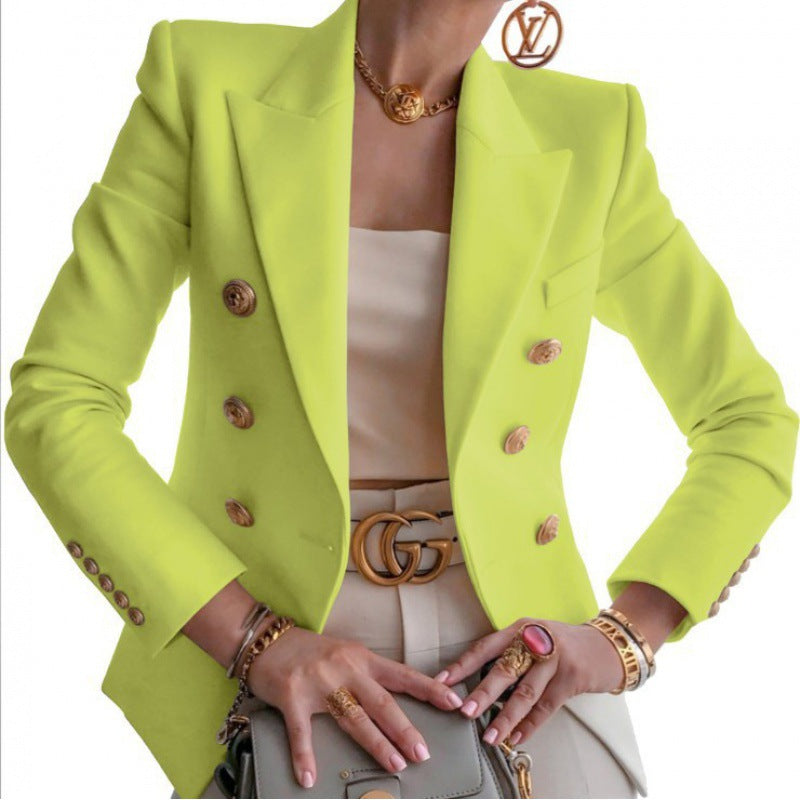 Rosgrove | Women - Elegant Blazer - Double Button Style