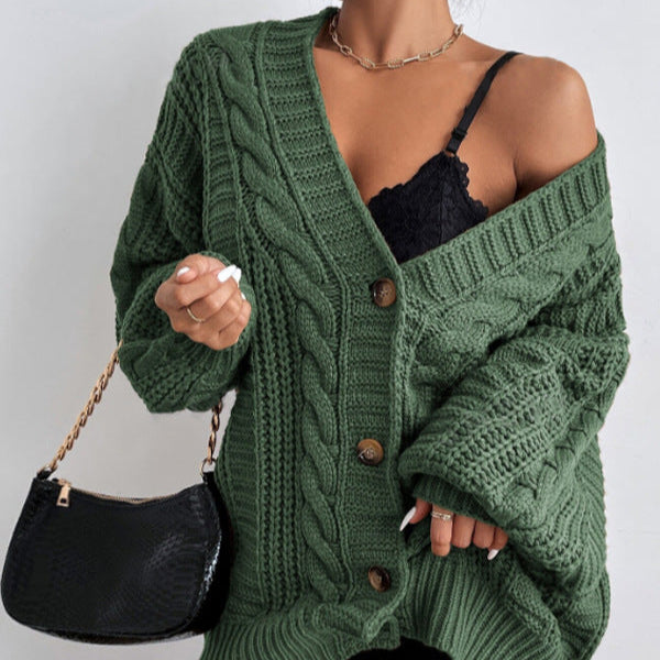 Rosgrove | Women - Wide Cable Knit Cardigan