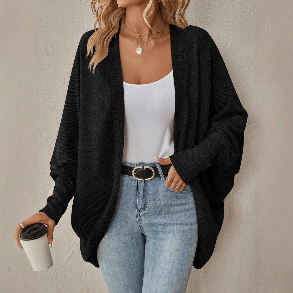 Rosgrove | Women - Oversized Knit Cardigan - Soft Textured