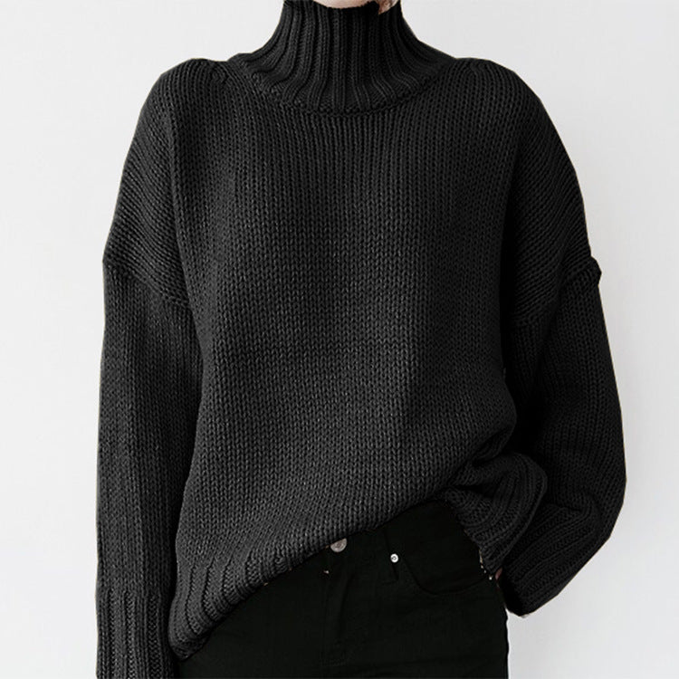 Rosgrove | Women - Chunky Knit Jumper with High Collar