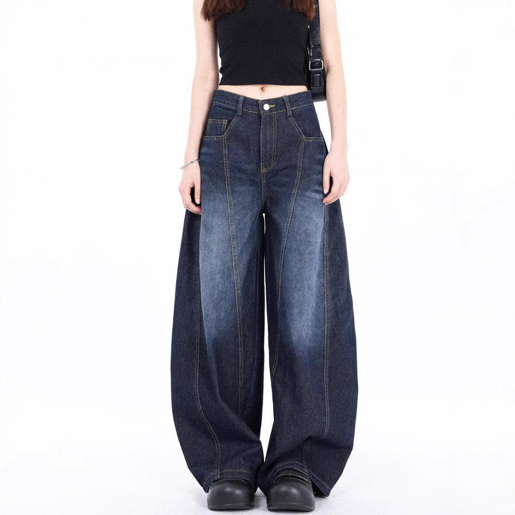 Rosgrove | Women - Wide-Leg Denim Trousers - High-Waisted