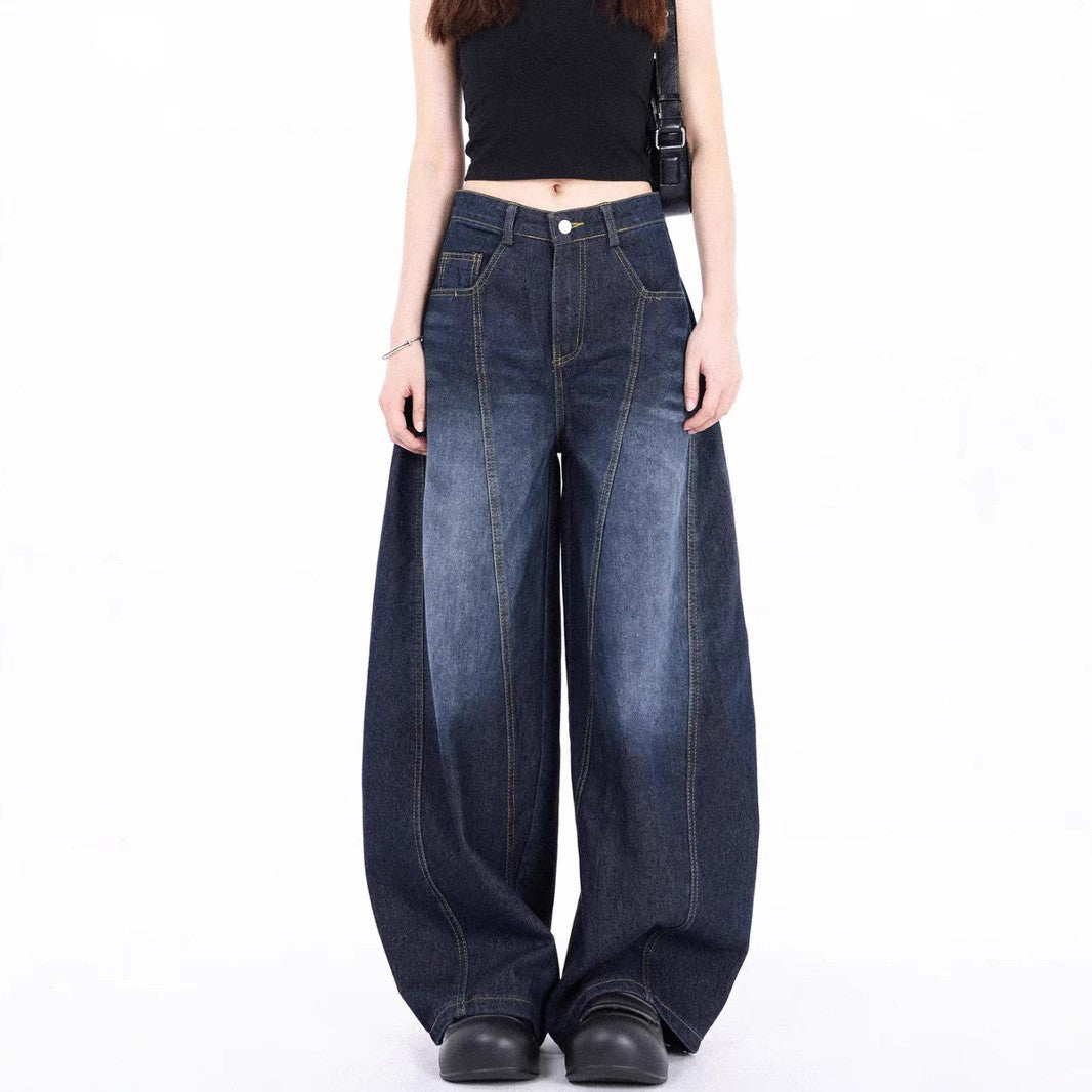 Rosgrove | Women - Wide-Leg Denim Trousers - High-Waisted