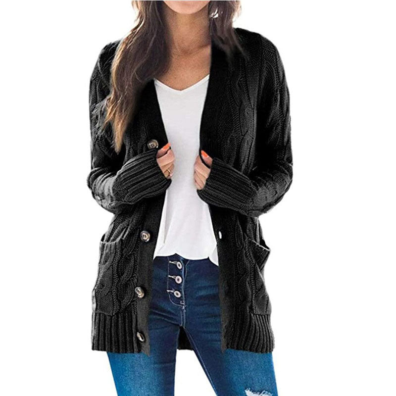 Rosgrove | Women - Relaxed Fit Cardigan - Wool Blend