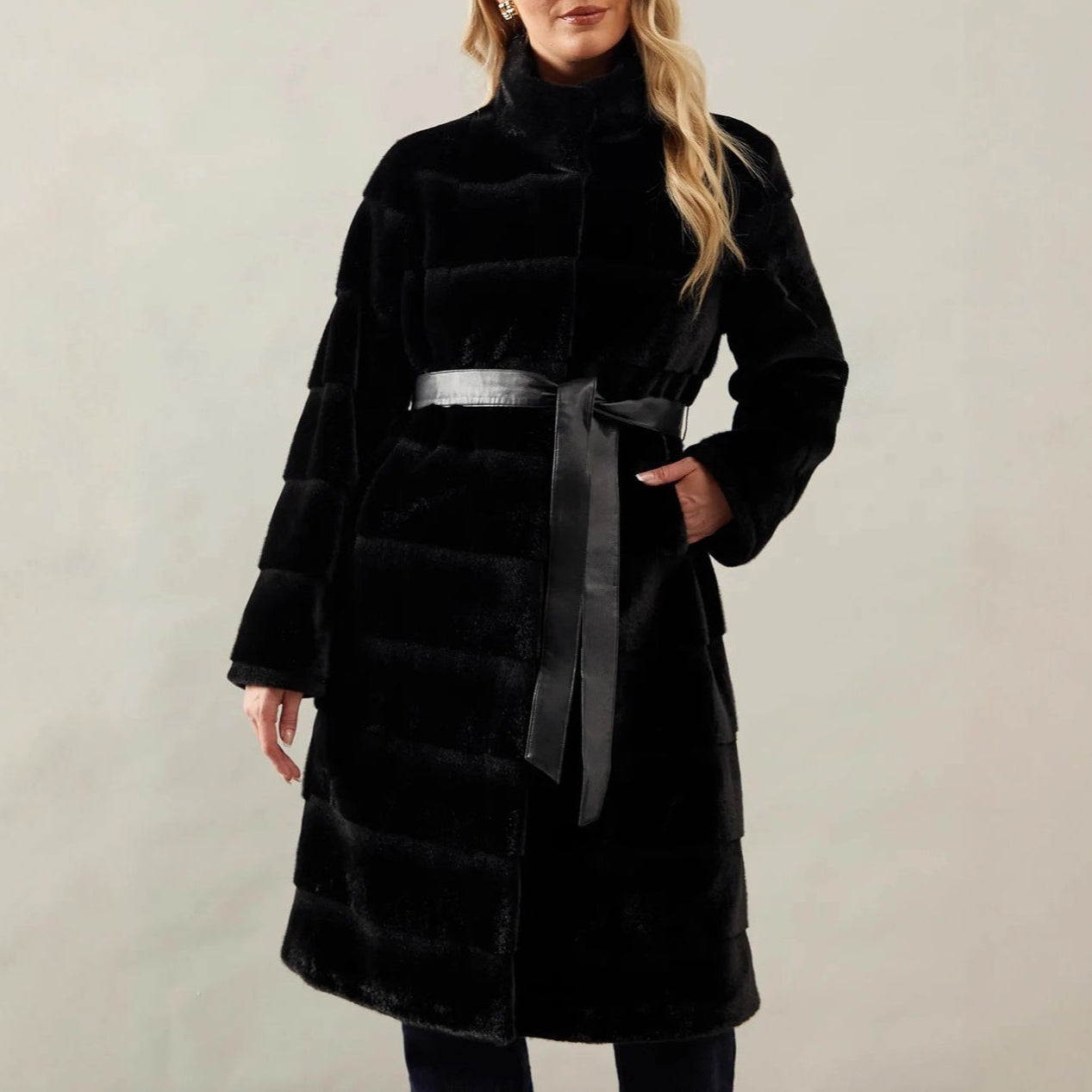 Rosgrove | Women - Cosy Jacket with Edged Belt