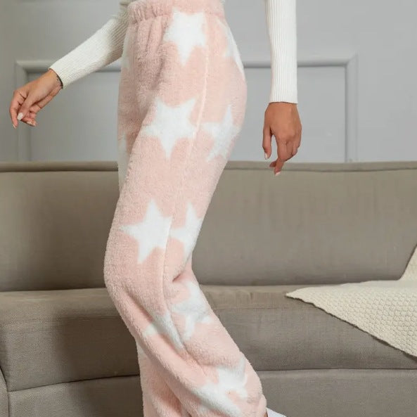 Rosgrove | Women - Cozy Print Fleece Trousers