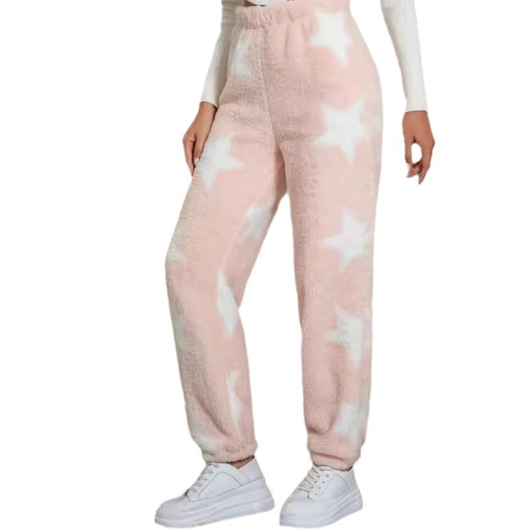 Rosgrove | Women - Cozy Print Fleece Trousers