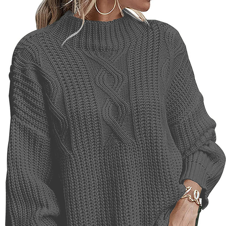 Rosgrove | Women - Elegant Cable Knit Jumper - Modern Style