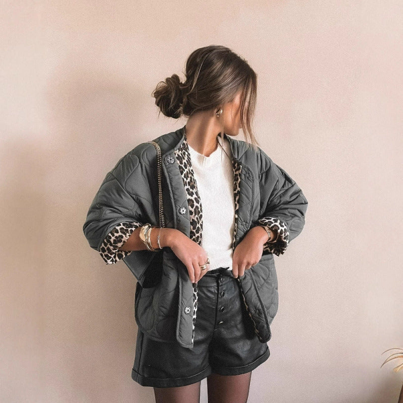 Rosgrove | Women - Quilted Oversized Jacket - Sporty Style