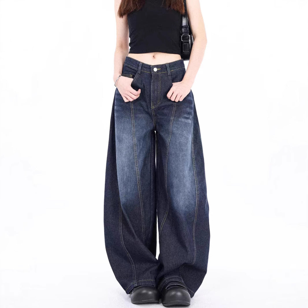 Rosgrove | Women - Wide-Leg Denim Trousers - High-Waisted