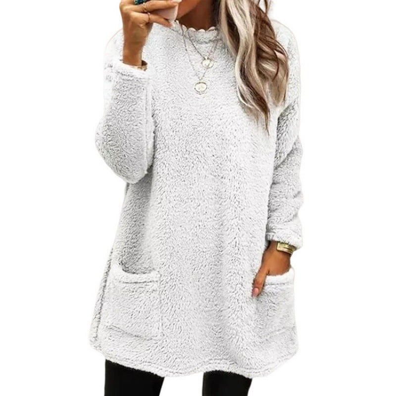 Rosgrove | Women - Wide Cut Fleece Jumper with Pockets