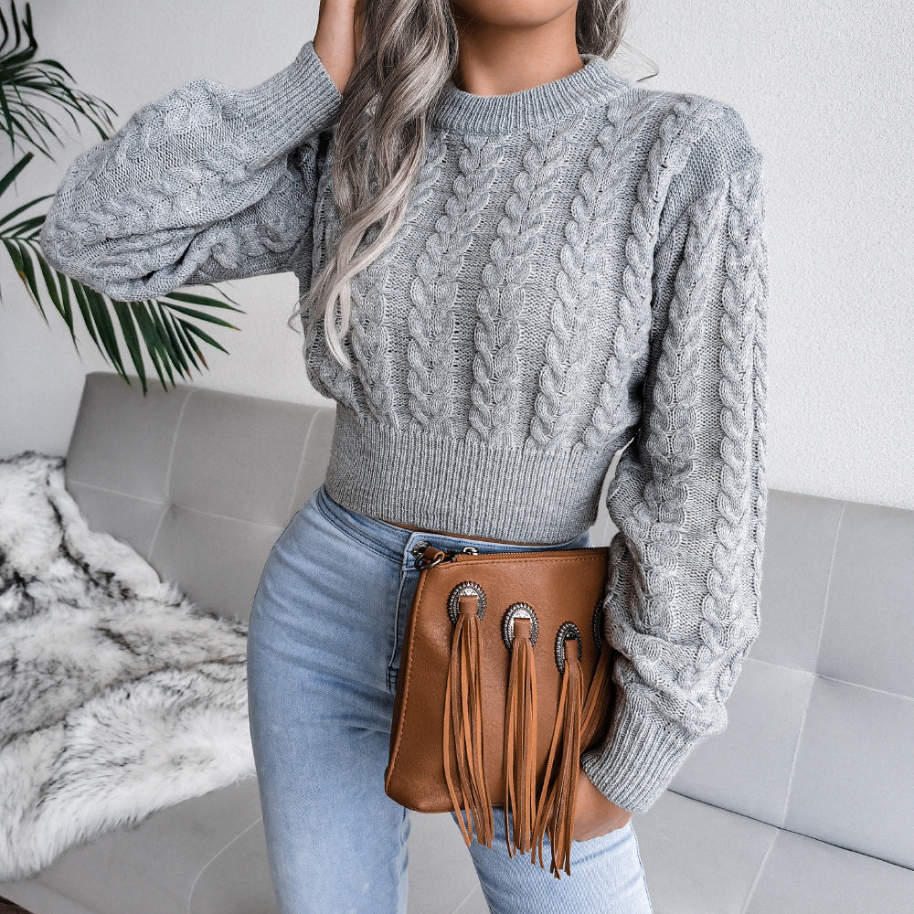 Rosgrove | Women - Modern Knitted Jumper with Fitted Waist