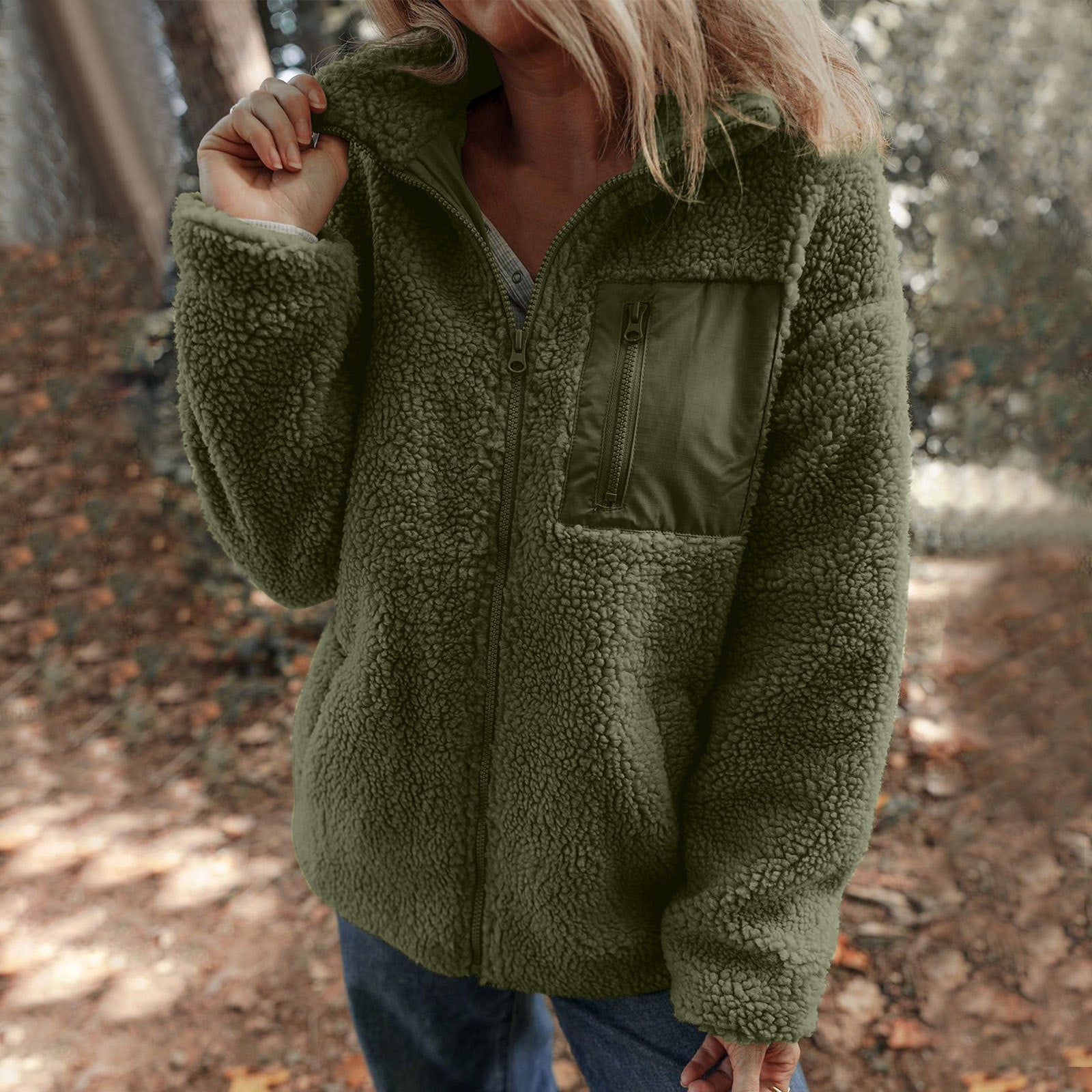 Rosgrove | Women - Fleece Jacket - High Collar Style