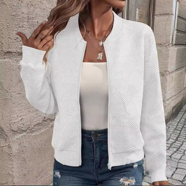 Rosgrove | Women - Structured Bomber Jacket - Casual Style