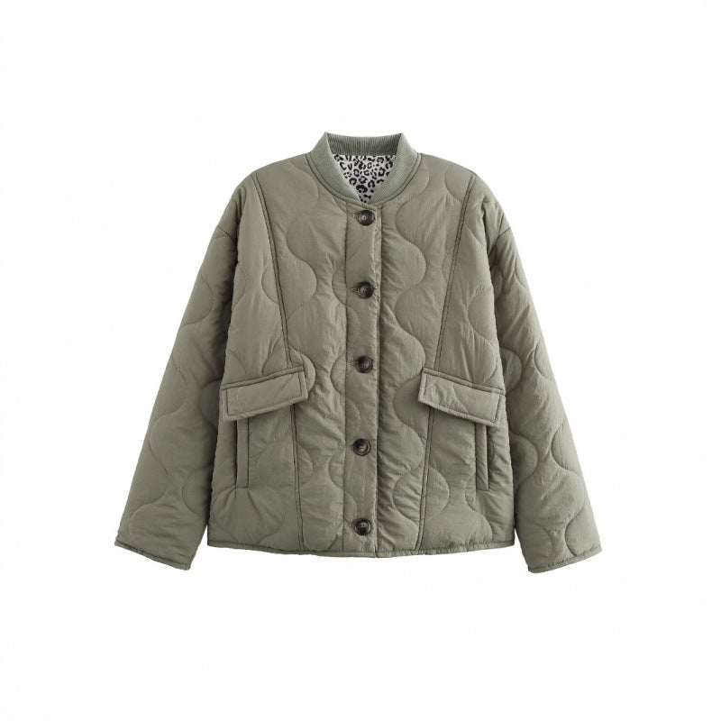 Rosgrove | Women - Quilted Oversized Jacket - Sporty Style