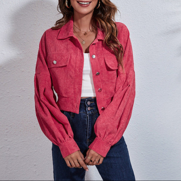 Rosgrove | Women - Blouson Jacket - Wide Sleeve Design