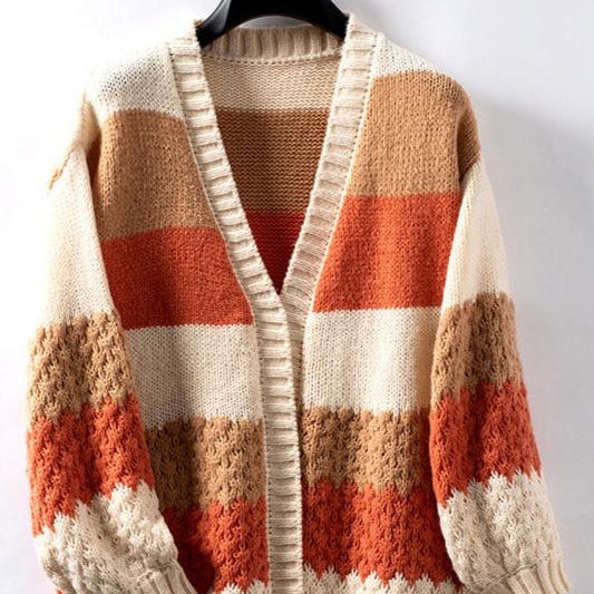 Rosgrove | Women - Oversized Knit Cardigan - Cosy Style