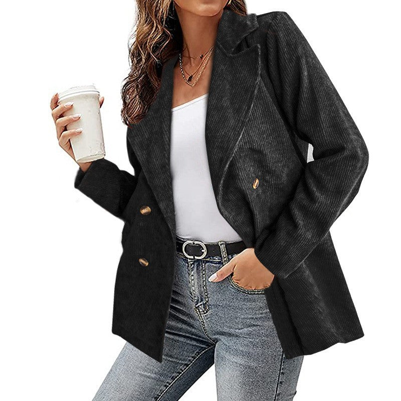 Rosgrove | Women - Corduroy Blazer - Casual Style