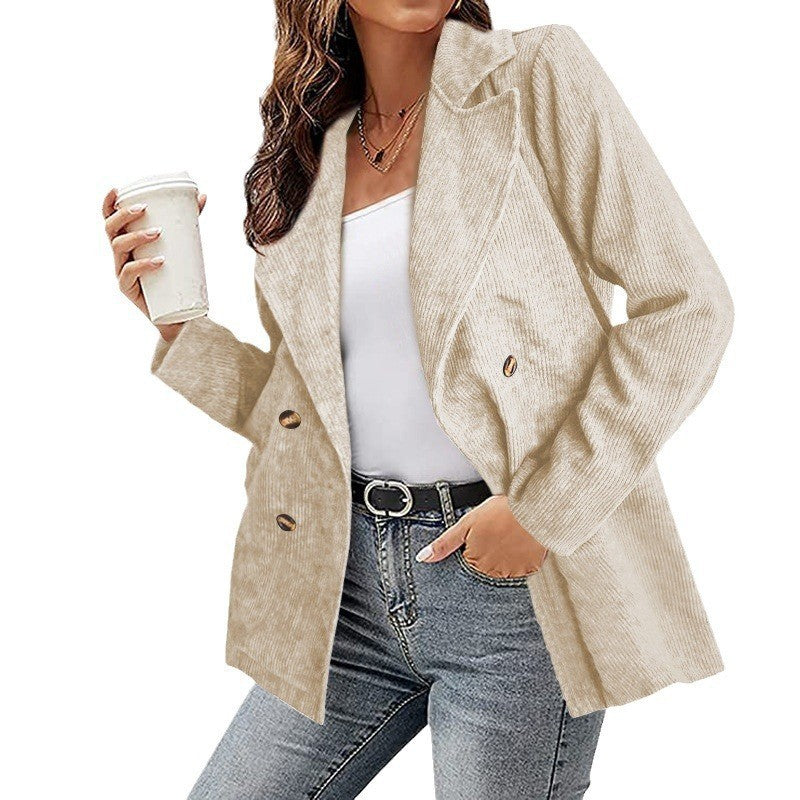 Rosgrove | Women - Corduroy Blazer - Casual Style