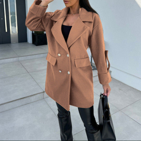Rosgrove | Women - Cotton Blazer - Oversized Style