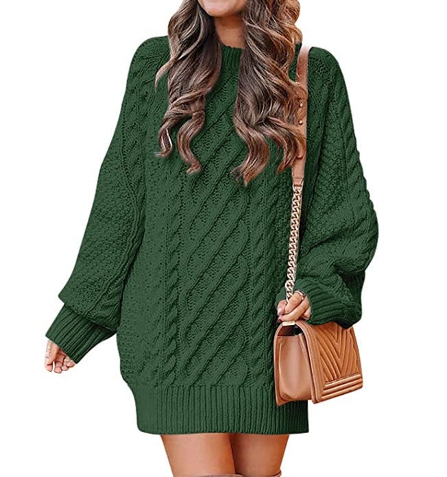 Rosgrove | Women - Casual Large Knitted Jumper - Cable Knit Style