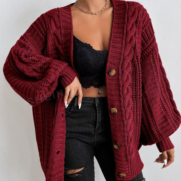 Rosgrove | Women - Wide Cable Knit Cardigan