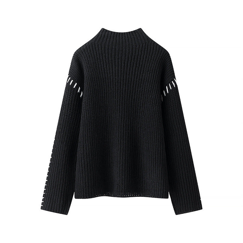 Rosgrove | Women - Knitted Jumper - High Collar