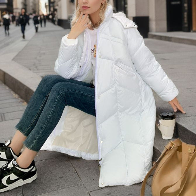 Rosgrove | Women - Insulated Long Puffer Jacket - Relaxed Fit