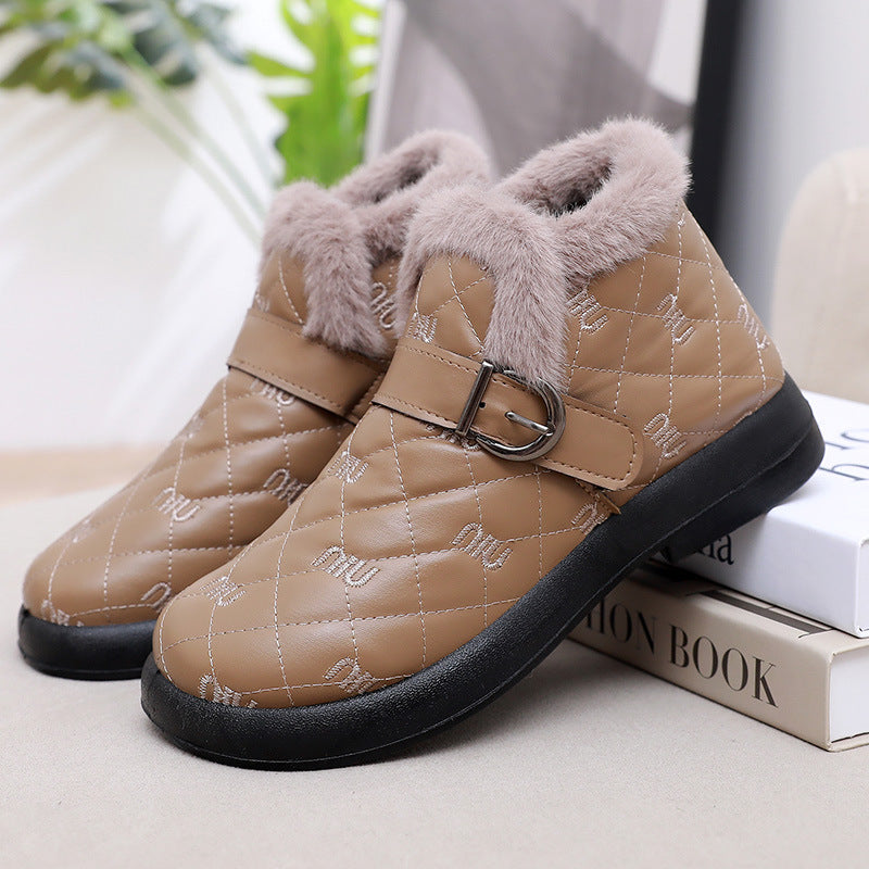 Rosgrove | Women - Ankle Boots - Warm Fleece-Lined with Buckle