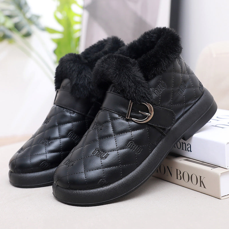 Rosgrove | Women - Ankle Boots - Warm Fleece-Lined with Buckle