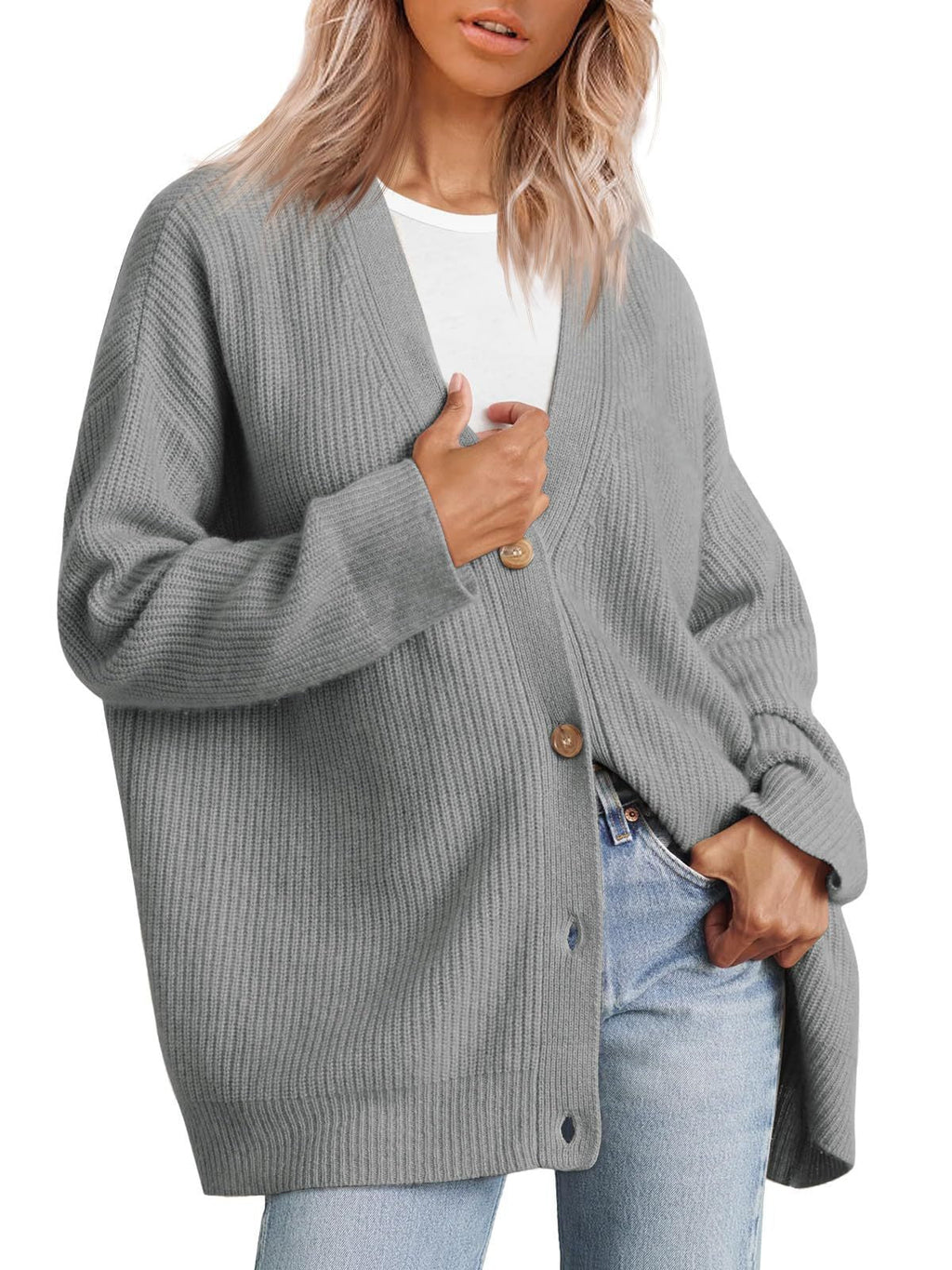Rosgrove | Women - Knit Cardigan - Button-Up