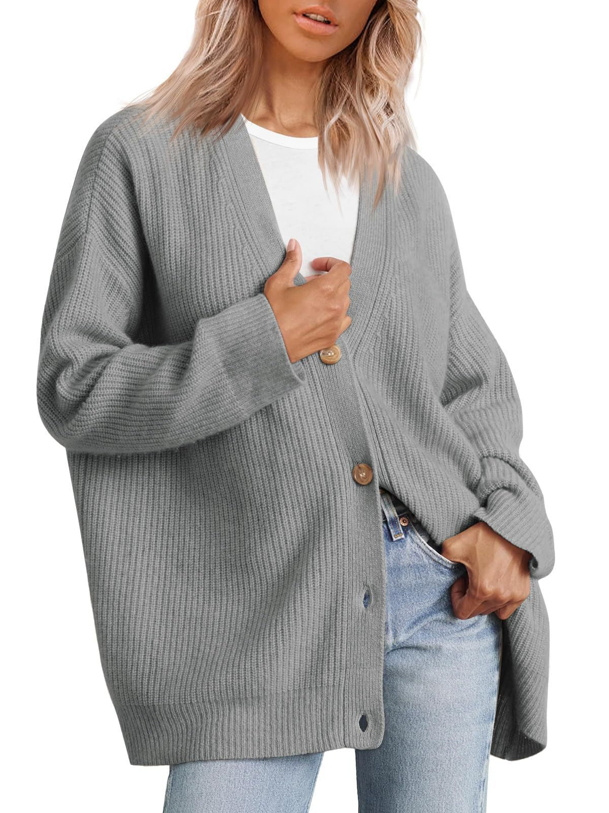Rosgrove | Women - Knit Cardigan - Button-Up