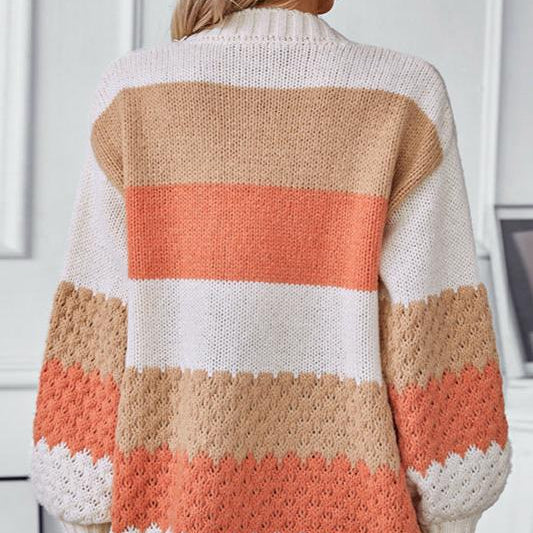 Rosgrove | Women - Oversized Knit Cardigan - Cosy Style