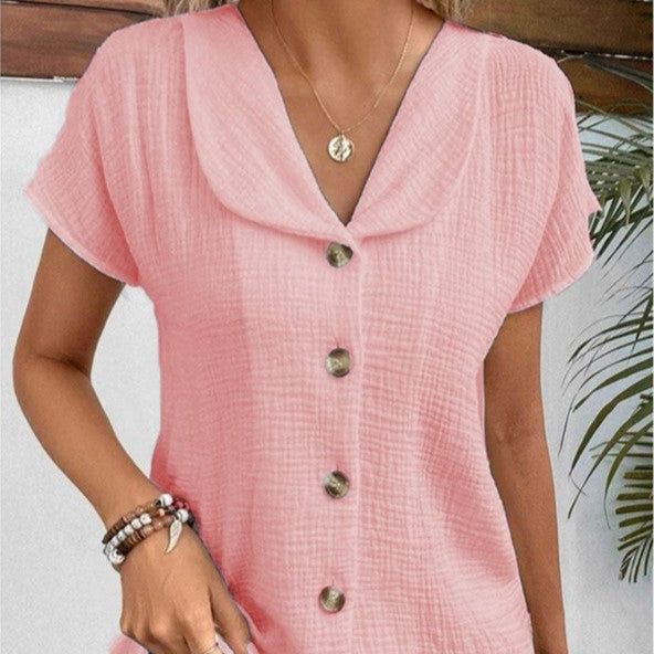 Rosgrove | Women - Blouse - Collared - Casual Button-Up