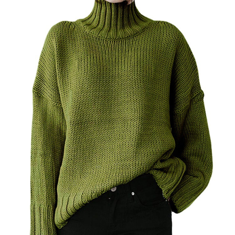 Rosgrove | Women - Chunky Knit Jumper with High Collar