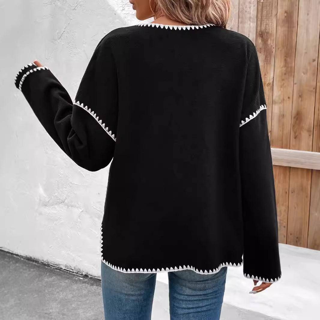 Rosgrove | Women - Stylish Trendy Cardigan with Pockets