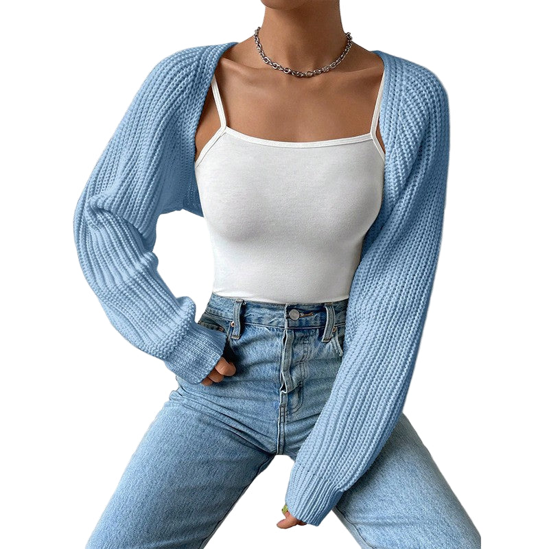 Rosgrove | Women - Casual Ribbed Cardigan - Knit Design