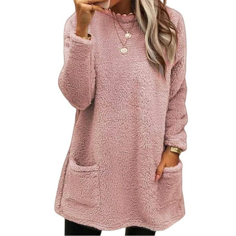 Rosgrove | Women - Wide Cut Fleece Jumper with Pockets