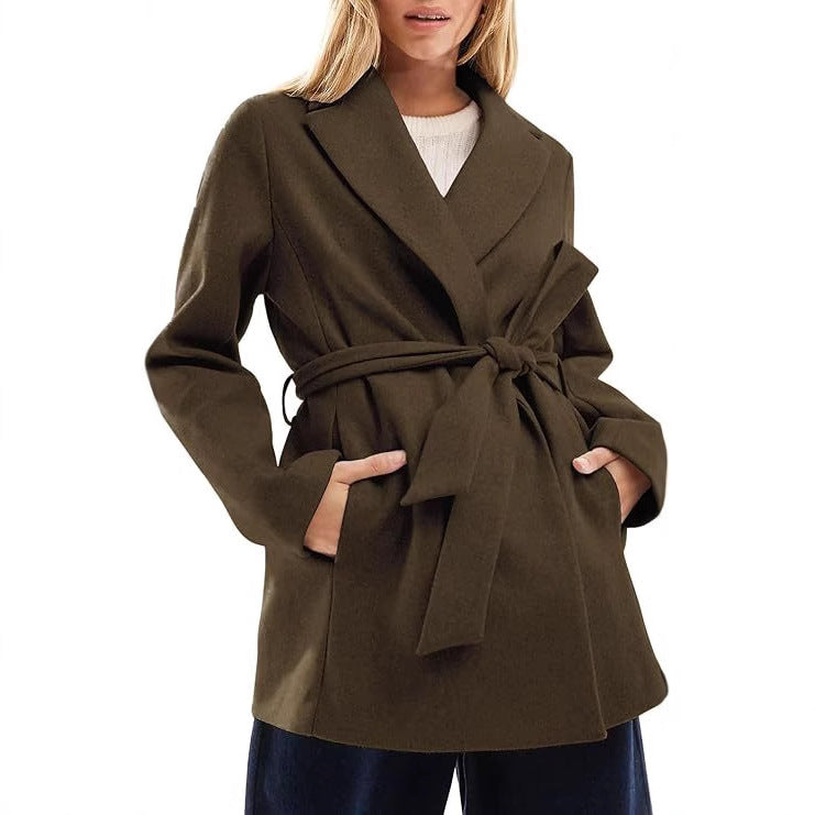 Rosgrove | Women - Elegant Wrap Jacket - Comfortable Fit
