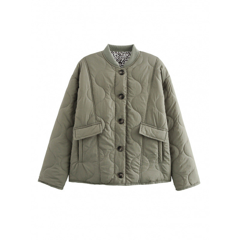Rosgrove | Women - Quilted Oversized Jacket - Sporty Style