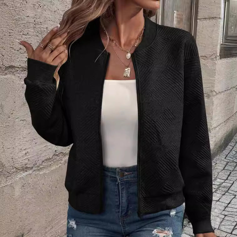 Rosgrove | Women - Structured Bomber Jacket - Casual Style