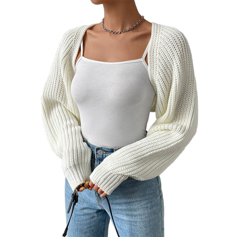 Rosgrove | Women - Casual Ribbed Cardigan - Knit Design