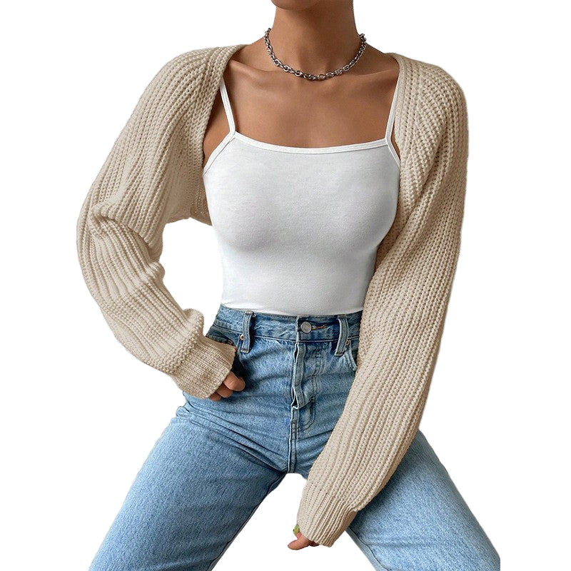 Rosgrove | Women - Casual Ribbed Cardigan - Knit Design