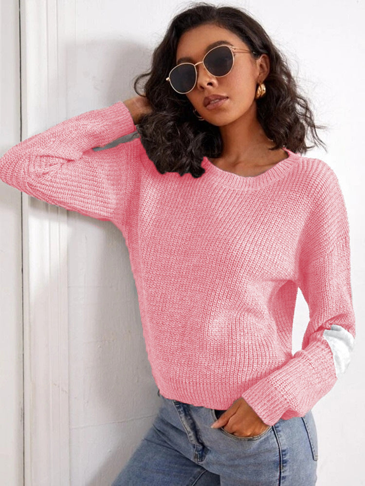 Rosgrove | Women - Trendy Knit Jumper - Arm Detail